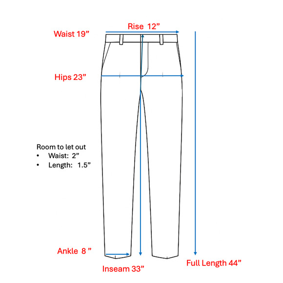 Tommy Hilfiger Mens 46L 38x33 Navy Royal Cobalt Blue Plaid Suit - Picture 13 of 16